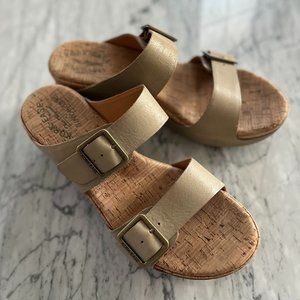 Kork Ease Platform Wedge Sandals